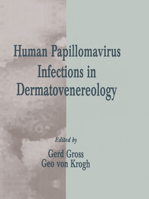 cover image of Human Papillomavirus Infections in Dermatovenereology
